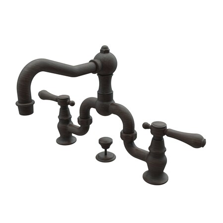 Newport Brass Lavatory Bridge Faucet in Venetian Bronze 1030B-VB